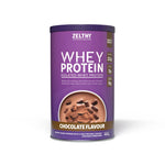 Zelthy Whey Protein Isolate 450 g tub, chocolate