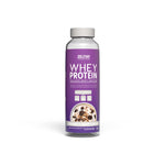 Zelthy Whey Protein Isolate single-serve bottle, cookies & cream