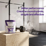 Zelthy creatine monohydrate increases physical performance in short, high-intensity exercise, with 3 g daily